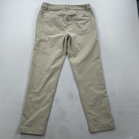 Lululemon Pants Mens 31 Tan ABC 5 Pocket Performance Stretch Slim Fit Warpstreme - Picture 3 of 15